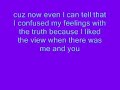 When there was me and you lyrics