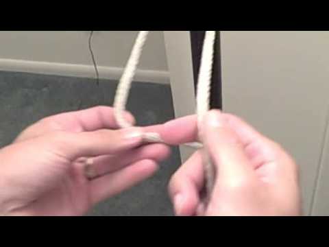 how to half hitch knot