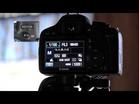 how to adjust f stop on canon xti