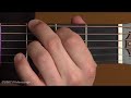 Learn To Play Guitar: First Chords Part 3