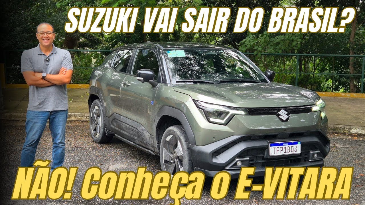 SUZUKI VITARA AGORA ELÉTRICO E 4x4: funciona? Quanto custa? Vale a pena?