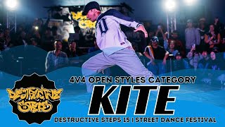 Kite – DESTRUCTIVE STEPS 15 4V4 OPEN STYLES JUDGE SHOWCASE