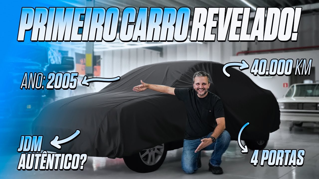 1 carro vai embora e entram 2 no lugar. O primeiro deles é este! Novo carro pra família usar.