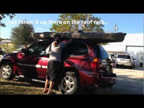 How to load a Hobie Outback kayak on a Ford Escape