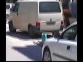 Fight and stones for Ring of Tavrea downtown Athens Greece