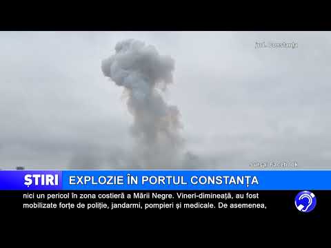 Dronă maritimă explodată în Portul Constanța