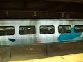 Amtrak Acela Train leaving Newark Penn Station