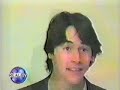 22 yr-old Keanu Reeves at one of his first acting auditions 22 yr-old Keanu Reeves at one of his first acting auditions