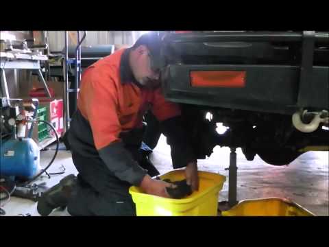 how to change gq gearbox oil