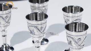 Серебряная рюмка «Тюльпан» (80 мл)