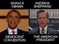 obama's line during his 2008 democratic national convention address resembles a line delivered by michael douglas, playing president andrew sheppard, in the 1995 movie, the american president.