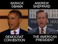 obama's line during his 2008 democratic national convention address resembles a line delivered by michael douglas, playing president andrew sheppard, in the 1995 movie, the american president.