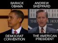 obama's line during his 2008 democratic national convention address resembles a line delivered by michael douglas, playing president andrew sheppard, in the 1995 movie, the american president.