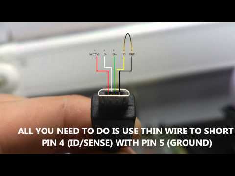 how to make usb otg y cable