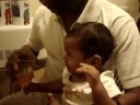 shubham drinking fanta