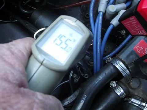 how to check if temperature gauge is working