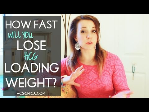how to properly load on hcg