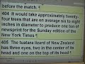 2 of 2. Click More Info or  http://www.NelsonIdeas.com/Amazing/Facts.html    http://www.NelsonIdeas.com  Welcome to my  website on:Amazing Facts!!! Memorize a couple of these and impress your friends with a test question. You never know when you may be invited to or called from the 