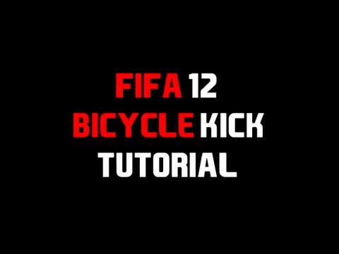 how to kick a bicycle kick in fifa 12