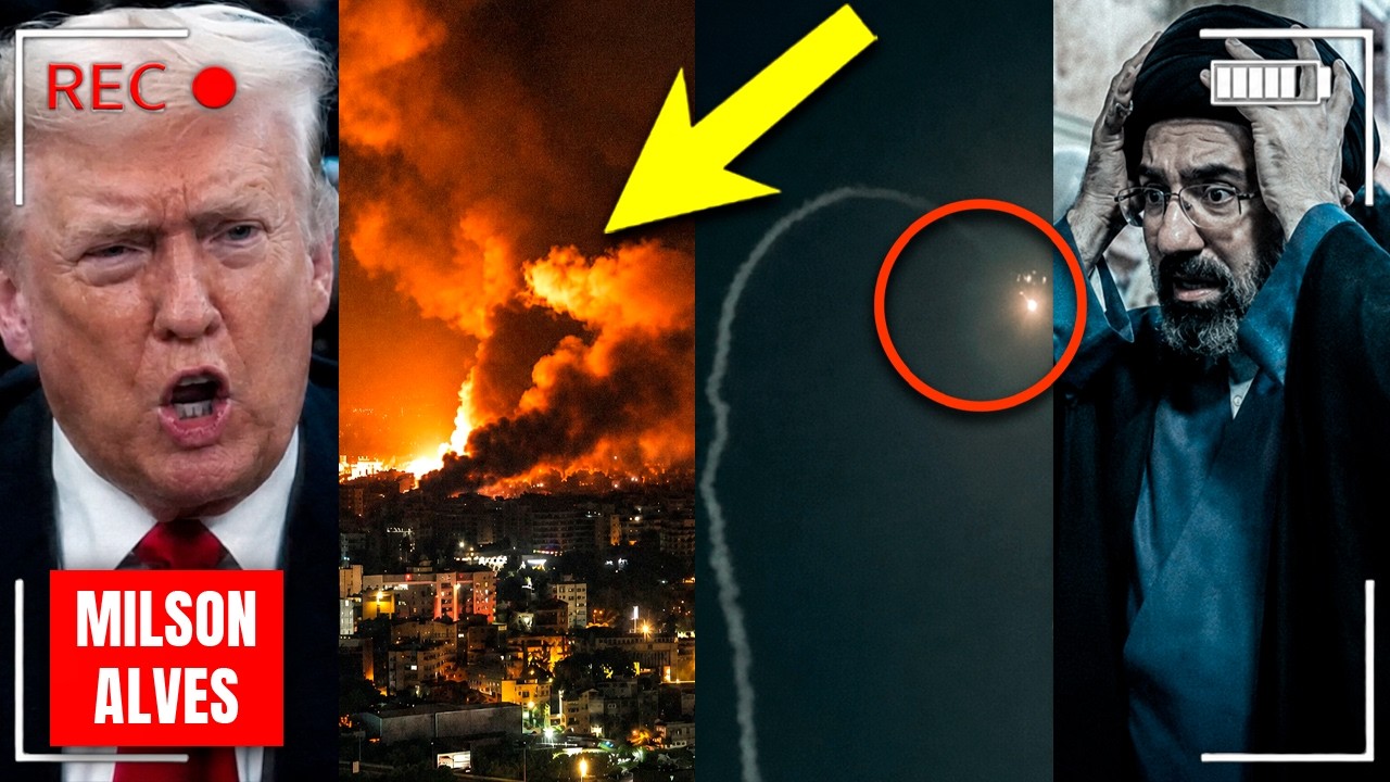 Irã CAVA RUÍNA após atacar Israel e chamar RESPOSTA BRUTAL!!!