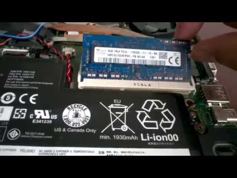 Lenovo x240 RAM Removal and Installation Demonstration