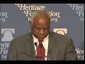 Justice Clarence Thomas Talks to Heritage Members