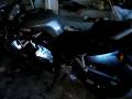 LED underglow lights on sportbike