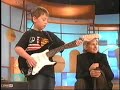 Ellen DeGeneres with young guitarrist Quinn Sullivan Ellen DeGeneres with young guitarrist Quinn Sullivan