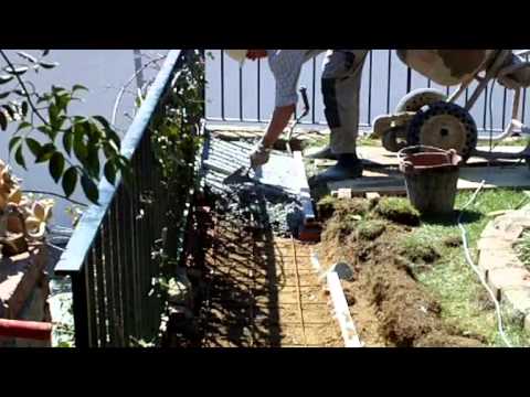 cm - Cómo hacer una solera de hormigón de 10 cm de espesor para base pavimento Vídeo nº 102.