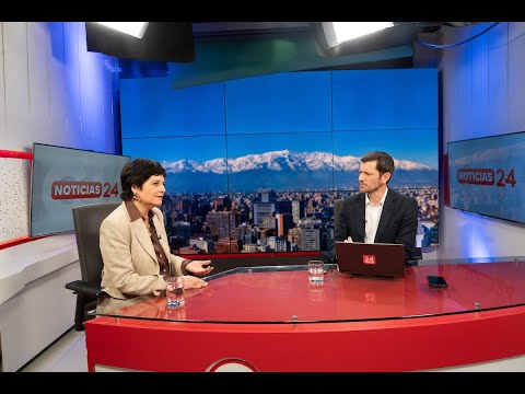 Entevista de la Defensora Nacional, Ver&oacute;nica Encina, en 24H