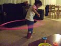 Amy and Derek Amy hola hoop Dec 2009