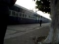 flying machine on railway track