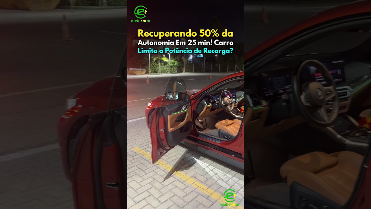 ⚡Recuperando 50% da Autonomia Em 25 min! Carro Limita a Potência de Recarga?⚡