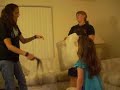 tracy kicks lisa\