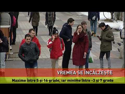 Vreme de primăvară, la început de februarie
