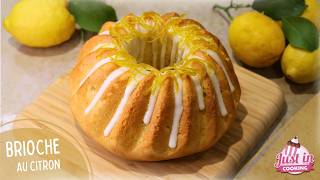 Recette de Brioche Moelleuse au Cœur Citron 🍋 | Fourrée à la Crème de Citron Maison 🤤