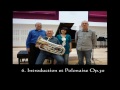A promo for the new CD 'Virtuoso Music for Brass- The Complete Works for Euphonium of Jules Demersseman. He was a virtuoso flute teacher in the early 19th century and while working in Paris he met the famous instrument designer Adolphe Sax. Demersseman completed a superb set of pieces for an instrument that is now obsolete, the trombone with six independent valves. Steven Mead , a modern day brass virtuoso, performs these wonderful pieces on the euphonium , accompanied by the famous accompanist Tomoko Sawano. The CD is released beginning November 2009 on the Bocchino Music label.