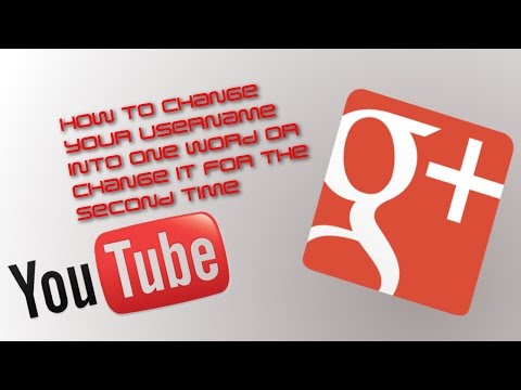 how to change username on youtube