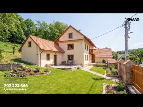 Video Stavební pozemek 1 643 m² se stávajícím rodinným domem, Panenské Břežany – U Obory 4