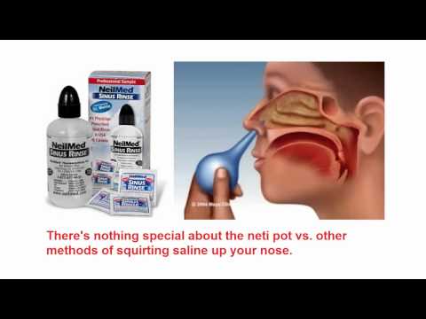 how to properly neti pot