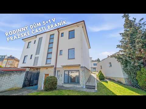 Video Rodinný dům 5+1 v pražské části Braník