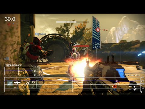 Destiny PS3 Beta Multiplayer Frame-Rate Test