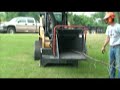 Quick Attach Big Wood Chipper Skid Steer Bobcat Attachment Quick Attach Big Wood Chipper Skid Steer Bobcat Attachment