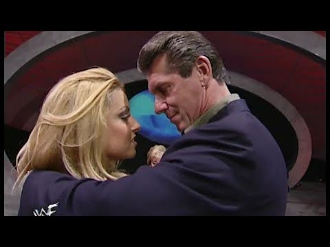 Trish stratus KISSES Mr McMahon!Gone wild!!