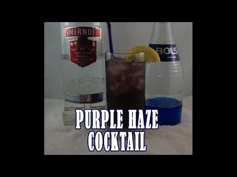 how to make a purple rain drink