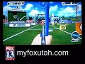 Playing Deca Sports for Nintendo Wii