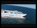 Barco Catamaran MILENIUM. Naviera Acciona Transmediterranea.
