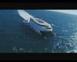 Barco Catamaran MILENIUM. Naviera Acciona Transmediterranea.
