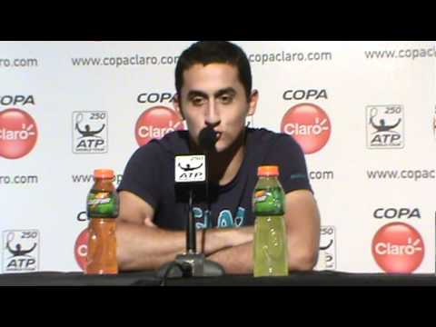 Rueda de prensa Nicolás Almagro - ATP Buenos Aires 2012