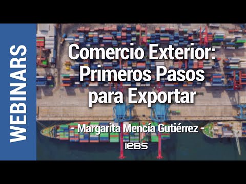 Webinar: Comercio Exterior - Primeros Pasos para Exportar